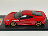 1/18 Looksmart Ferrari F430 Scuderia Red with Gold Wheels #25/25 Resin Car Model