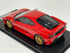 1/18 Looksmart Ferrari F430 Scuderia Red with Gold Wheels #25/25 Resin Car Model