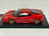 1/18 Looksmart Ferrari F430 Scuderia Red Gold Stripe Gold Wheels #25/25 Resin Car Model