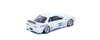 1/64 INNO64 NISSAN SKYLINE GT-R R32 PANEM ROCKET BUNNY White Diecast Car Model