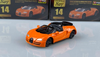 1/64 bburago Bugatti 16.4 Grand Sport Vitese Orange Diecast Car Model