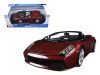 1/18 Maisto Lamborghini Gallardo Spyder Burgundy Diecast Car Model