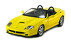 1/18 Hotwheels Ferrari 550 Barchetta Pinnifarina (Yellow) Diecast Car Model