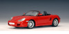 1/18 AUTOart Porsche Boxster 986 Cabriolet Facelift - Indisch Red Diecast Car Model