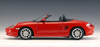 1/18 AUTOart Porsche Boxster 986 Cabriolet Facelift - Indisch Red Diecast Car Model
