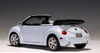 1/18 AUTOart Volkswagen New Beetle Cabriolet - Aquarius Blue Diecast Car Model