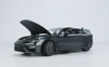 1/18 Minichamps Porsche Panamera Turbo S (Volcano Grey Metallic) Fully Open Diecast Car Model Limited 500 Pieces