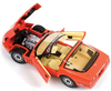 1/18 1984 Chevrolet Corvette C4 - Hugger Orange - Jim Gilmore & AJ Foyt Diecast Car Model