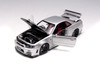 1/18 Motorhelix Nissan Skyline GT-R GTR (R34) Z-Tune (Silver) Diecast Car Model Limited 999 Pieces