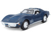 1970 Chevrolet Corvette Blue 1/24 Diecast Model Car by Maisto