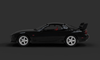 1/64 Time Micro Mazda RX-7 RX7 (Black) Car Model