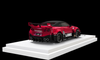 1/64 Time Micro Nissan GT-R GTR R35 3.0 LBWK Red Standard Edition Car Model