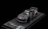 1/64 Time Micro Toyota Supra #86 Decal Grey Deluxe Edition Car Model