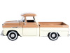 1958 Chevrolet Apache Fleetside Pickup Truck Brown and Beige 1/24 Diecast Model Car by Motormax
