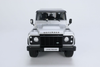 1/18 LCD Land Rover Defender D90 V8 Silver Diecast full open