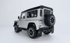 1/18 LCD Land Rover Defender D90 V8 Silver Diecast full open