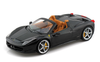 1/18 Hot Wheels Hotwheels Elite Ferrari 458 Italia Spider (Black) Diecast Model