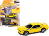 2010 Dodge Challenger R/T Detonator Yellow with Black Stripes and Collector Tin Limited Edition to 5036 pieces Worldwide 1/64 Diecast Model Car by Johnny Lightning