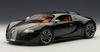 1/18 AUTOart Bugatti EB 16.4 Veyron Sang Noir Black Car Model