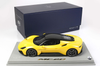 1/18 BBR Maserati MC20 2020 (Genius Yellow) with Showcase Cover Resin Car Model Limited 100 Pieces