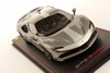 1/18 MR Ferrari SF90 Stradale (Assetto Fiorano Grey) with Carbon Fiber Base & Showcase Cover Resin Car Model Limited