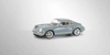  1/64 POPRACE Singer Porsche 911 (964) Grey Diecast Car Model