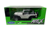 1/24 Welly 2007 Jeep Wrangler Rubicon Convertible (White) Diecast Car Model