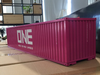  1/18 NZG 40 Ft Container "ONE" Magenta Diecast Model