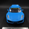 1/18 JUC Ferrari F430 LB Works (Baby Blue) Resin Car Model with Kato San Figure Limited 12 Pieces