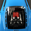 1/18 JUC Ferrari F430 LB Works (Baby Blue) Resin Car Model with Kato San Figure Limited 12 Pieces