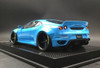 1/18 JUC Ferrari F430 LB Works (Baby Blue) Resin Car Model with Kato San Figure Limited 12 Pieces