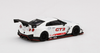 Nissan GT-R Nismo GT3 White with Silver Top and Graphics "2018 Presentation" Limited Edition to 3600 pieces Worldwide 1/64 Diecast Model Car by True Scale Miniatures