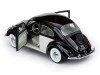 1/12 Sunstar 1961 Volkswagen VW Beetle Saloon (Black & White) Diecast Car Model