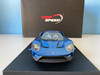 Minor Damaged 1/18 Top Speed Ford GT (Blue) Resin Car Model Limited