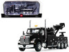 Kenworth T880 with Century Model 1060 Rotator Wrecker Tow Truck Black 1/50 Diecast Model by First Gear