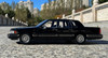 1/18 Dealer Edition 1990 Lincoln Town Car (2nd Generation FN36/116) Black with Full Black Tires Diecast Car Model