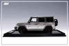 1/18 MH Motorhelix Mercedes-Benz Mercedes G63 AMG (Shiny Silver with Black Top) Resin Car Model Limited 66 Pieces