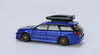  1/64 BM Creations Subaru 2002 Legacy e-tune II Blue LHD Diecast Car Model