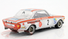 1/18 Minichamps 1972 BMW 2800 CS #2 Winner GP touring cars Nürburgring Team Schnitzer-Motul John Fitzpatrick, Hans Heyer, Rolf Stommelen Car Model