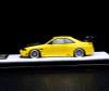 1/64 404Error Nissan Skyline GT-R GTR R33 Yellow Car Model Limited 499 Pieces