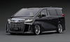 1/18 Ignition Model Toyota Alphard (H30W) Executive Lounge S Black Resin Car Model