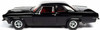 1/18 Auto World 1966 Chevrolet Chevy Biscayne 2-Door Coupe Nickey (Black) - American Muscle 30th Anniversary Diecast Car Model