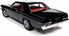 1/18 Auto World 1966 Chevrolet Chevy Biscayne 2-Door Coupe Nickey (Black) - American Muscle 30th Anniversary Diecast Car Model