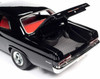 1/18 Auto World 1966 Chevrolet Chevy Biscayne 2-Door Coupe Nickey (Black) - American Muscle 30th Anniversary Diecast Car Model