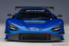 1/18 AUTOart Mclaren 720S GT3 (Azure Blue Metallic) Car Model