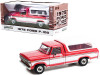 1/18 Greenlight 1975 FORD F-100 F100 (CANDY APPLE RED WITH WIMBLEDON WHITE) Diecast Car Model