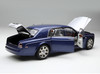 1/18 Kyosho Rolls-Royce Phantom EWB (Blue with Silver Hood) Diecast Car Model