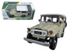 Toyota FJ40 Beige with White Top 1/24 Diecast Model Car by Motormax