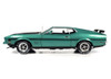 1/18 Auto World 1971 Ford Mustang Mach 1 (Green) Diecast Car Model