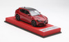 1/43 BBR Alfa Romeo Stelvio Quadrifoglio (Red) Enclosed Resin Car Model Limited 20